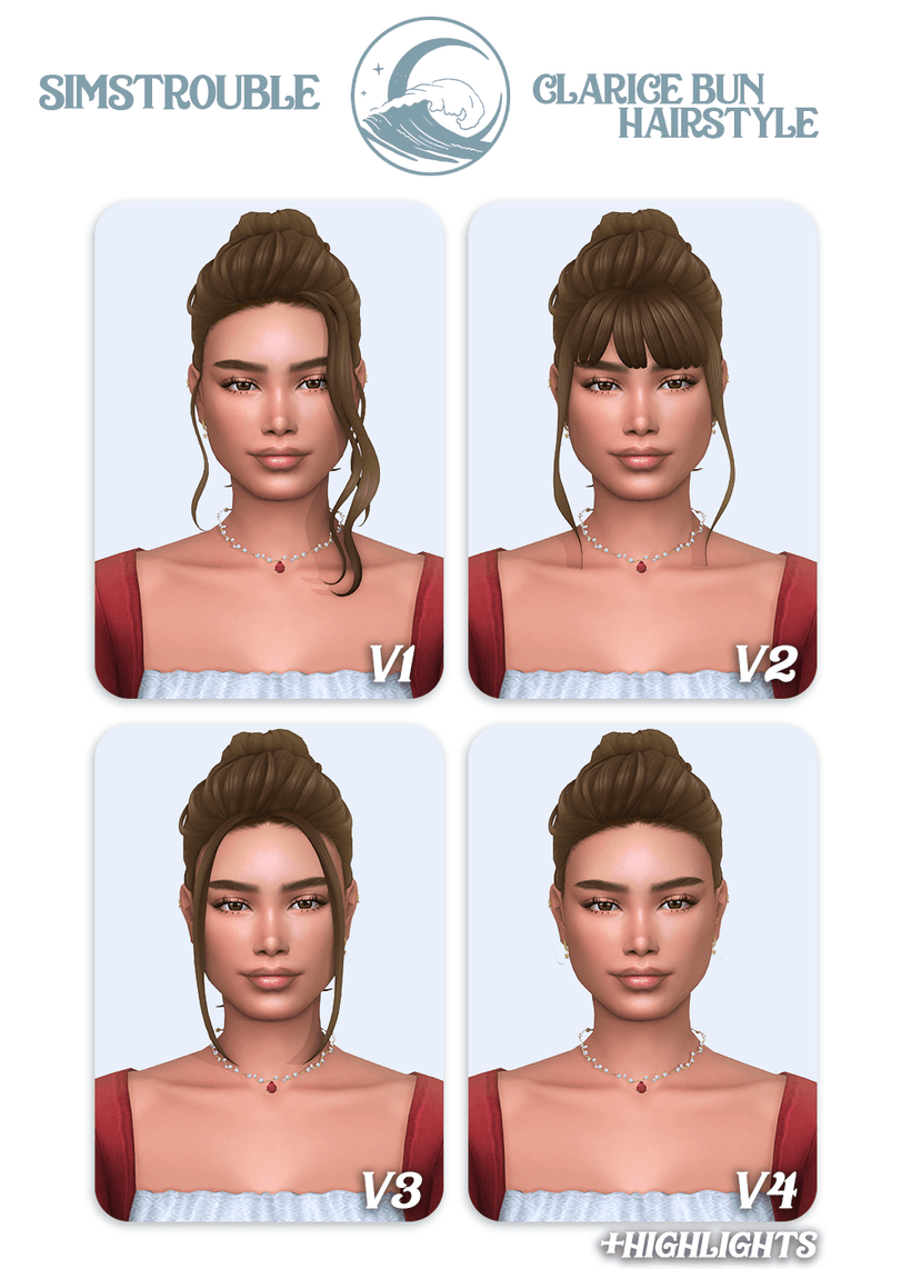 Галерея мода Прическа Clarice Hairstyle #1